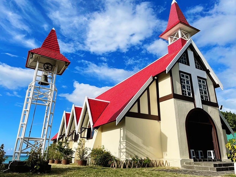 Iconic Red Church