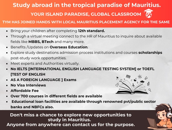 Study Abroad With Tirthayatra Mauritius